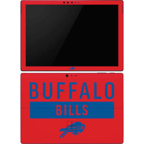 NFL Buffalo Bills Red Performance Series Surface Pro 6 Skin