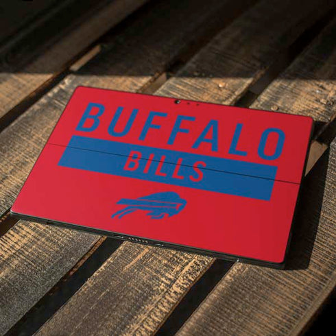 NFL Buffalo Bills Red Performance Series Surface Pro 6 Skin