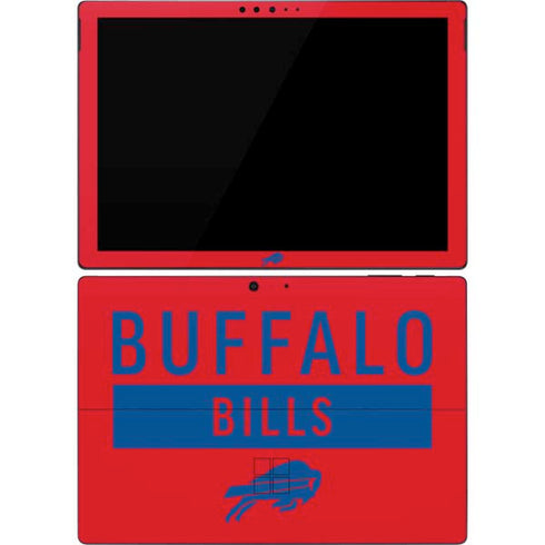 NFL Buffalo Bills Red Performance Series Surface Pro 7 Skin