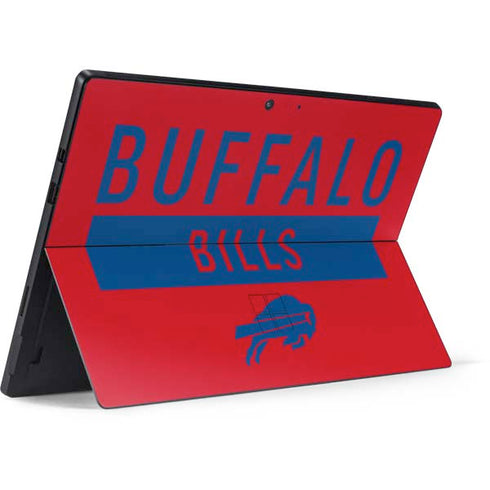NFL Buffalo Bills Red Performance Series Surface Pro 7 Skin