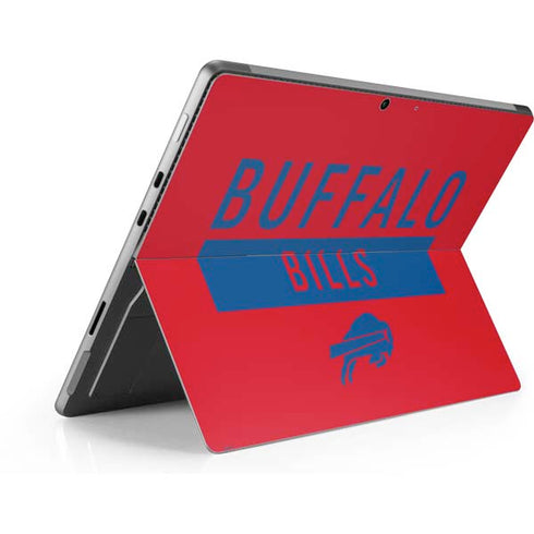 NFL Buffalo Bills Red Performance Series Surface Pro 9 Skin