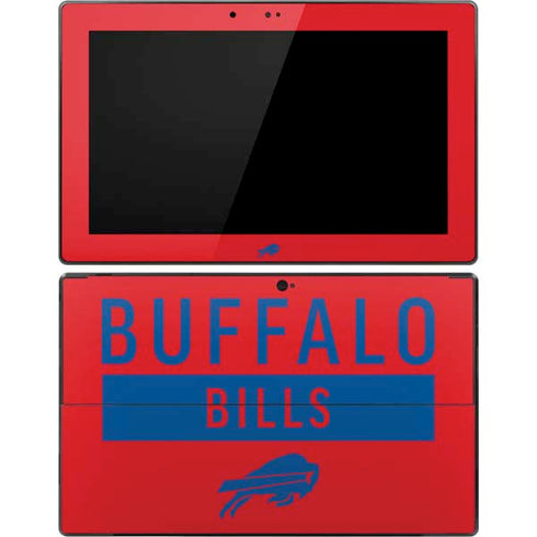 NFL Buffalo Bills Red Performance Series Surface Pro Tablet Skin