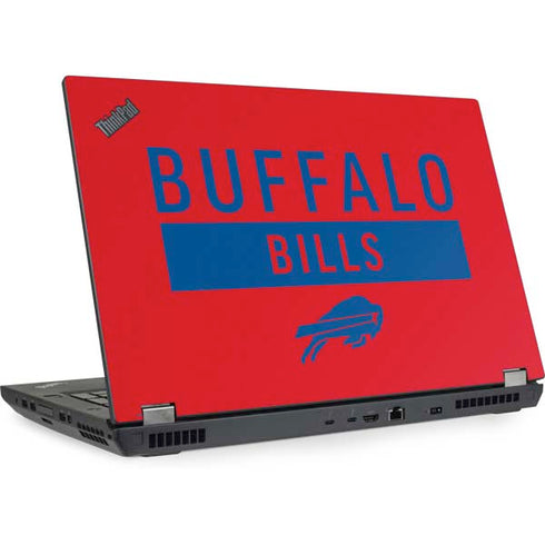 NFL Buffalo Bills Red Performance Series Lenovo ThinkPad Skin