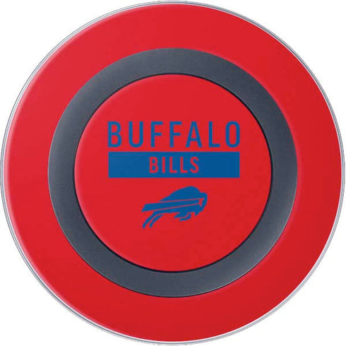 NFL Buffalo Bills Red Performance Series Wireless Charger Skin