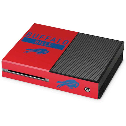 NFL Buffalo Bills Red Performance Series Xbox One Console Skin
