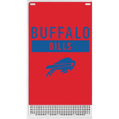 NFL Buffalo Bills Red Performance Series Xbox Series S Console Skin