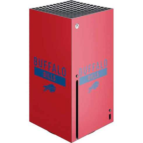 NFL Buffalo Bills Red Performance Series Xbox Series X Console Skin
