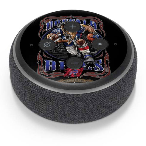 Liquid Blue NFL Buffalo Bills Running Back Amazon Echo Dot Skin