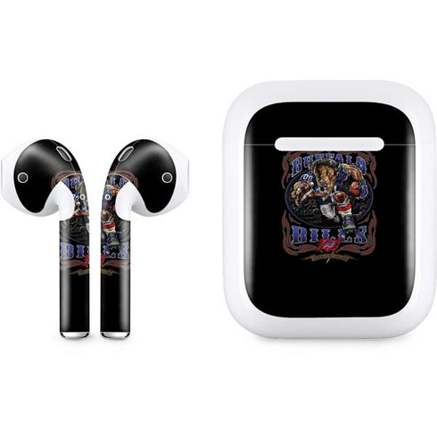 Liquid Blue NFL Buffalo Bills Running Back Apple AirPods Skin