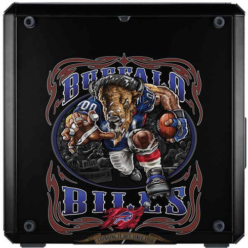 Liquid Blue NFL Buffalo Bills Running Back Cooler Master MasterBox Q300L Mini Tower Skin