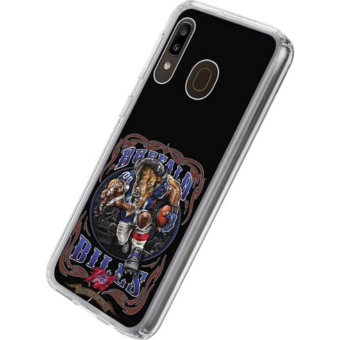 Liquid Blue NFL Buffalo Bills Running Back Galaxy A20 Clear Case