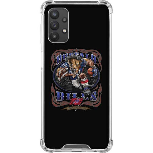 Liquid Blue NFL Buffalo Bills Running Back Galaxy A32 5G Clear Case