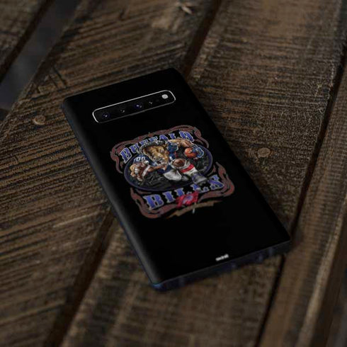 Liquid Blue NFL Buffalo Bills Running Back Galaxy S10 Plus Skin