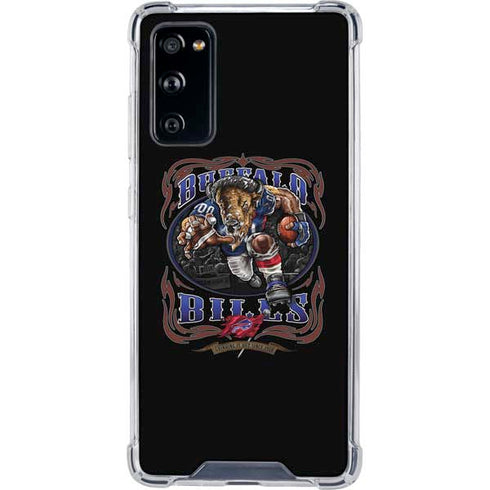 Liquid Blue NFL Buffalo Bills Running Back Galaxy S20 FE Clear Case
