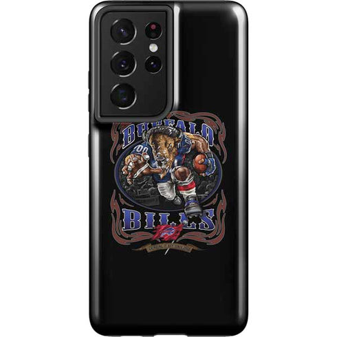 Liquid Blue NFL Buffalo Bills Running Back Galaxy S21 Ultra 5G Pro Case