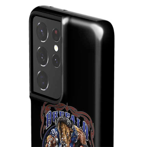 Liquid Blue NFL Buffalo Bills Running Back Galaxy S21 Ultra 5G Pro Case