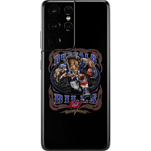 Liquid Blue NFL Buffalo Bills Running Back Galaxy S21 Ultra 5G Skin