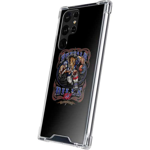 Liquid Blue NFL Buffalo Bills Running Back Galaxy S22 Ultra Clear Case