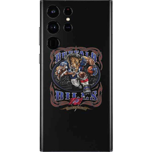 Liquid Blue NFL Buffalo Bills Running Back Galaxy S22 Ultra Skin