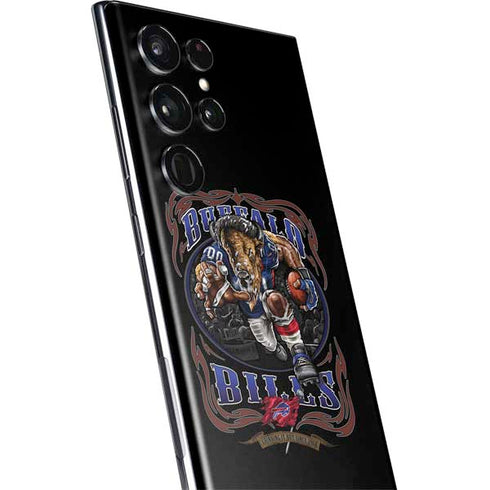 Liquid Blue NFL Buffalo Bills Running Back Galaxy S22 Ultra Skin