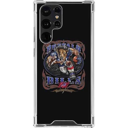 Liquid Blue NFL Buffalo Bills Running Back Galaxy S24 Ultra Clear Case
