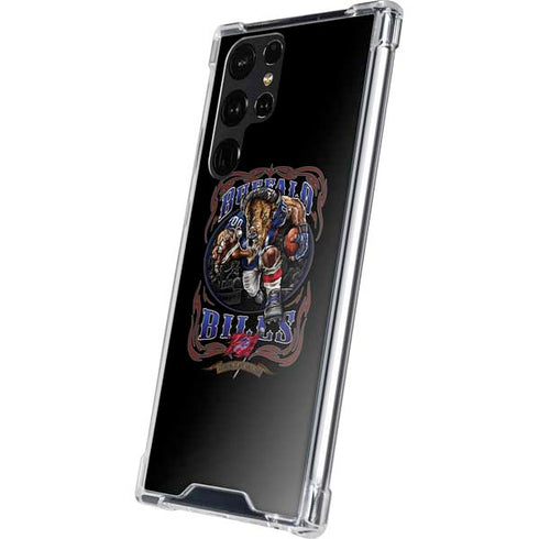 Liquid Blue NFL Buffalo Bills Running Back Galaxy S24 Ultra Clear Case