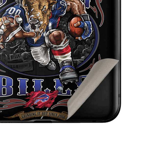 Liquid Blue NFL Buffalo Bills Running Back Galaxy Z Flip Skin