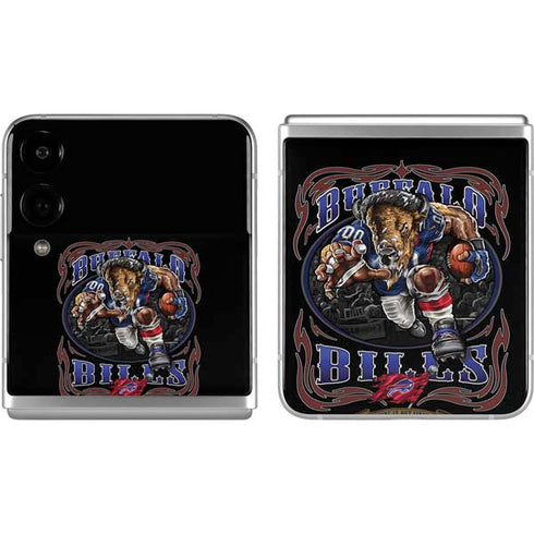 Liquid Blue NFL Buffalo Bills Running Back Galaxy Z Flip4 5G Skin