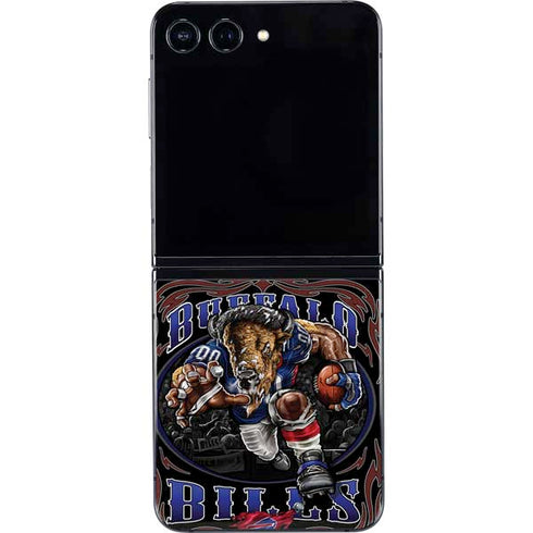 Liquid Blue NFL Buffalo Bills Running Back Galaxy Z Flip5 5G Skin