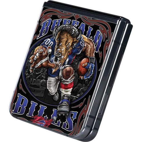 Liquid Blue NFL Buffalo Bills Running Back Galaxy Z Flip5 5G Skin