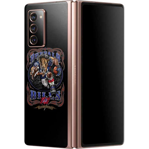 Liquid Blue NFL Buffalo Bills Running Back Galaxy Z Fold2 5G Skin
