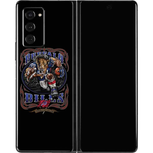 Liquid Blue NFL Buffalo Bills Running Back Galaxy Z Fold2 5G Skin