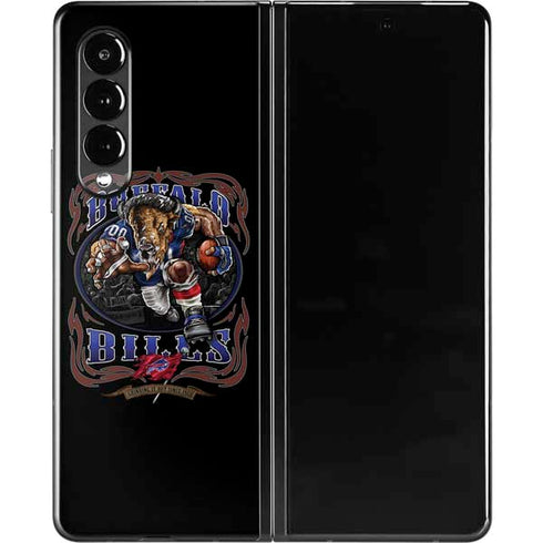 Liquid Blue NFL Buffalo Bills Running Back Galaxy Z Fold3 5G Skin