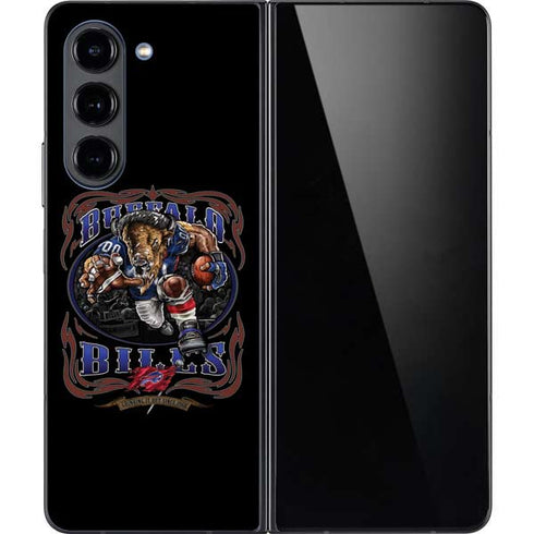 Liquid Blue NFL Buffalo Bills Running Back Galaxy Z Fold5 5G Skin