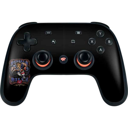 Liquid Blue NFL Buffalo Bills Running Back Google Stadia Controller Skin