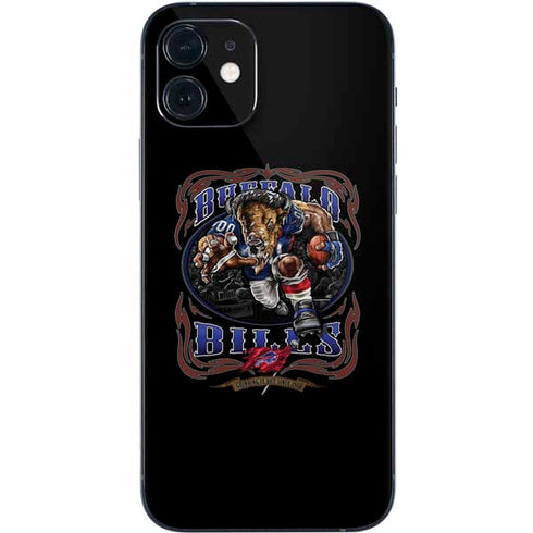 Liquid Blue NFL Buffalo Bills Running Back iPhone 12 Mini Skin