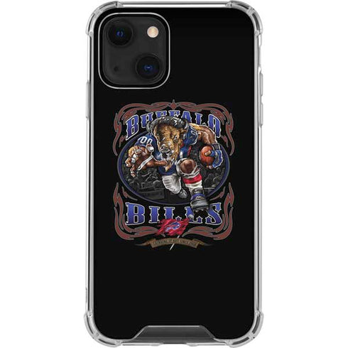 Liquid Blue NFL Buffalo Bills Running Back iPhone 14 Plus Clear Case