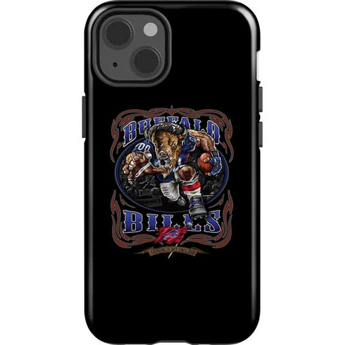 Liquid Blue NFL Buffalo Bills Running Back iPhone 15 Impact Case