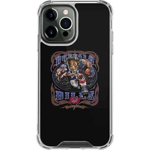 Liquid Blue NFL Buffalo Bills Running Back iPhone 14 Pro Max Clear Case