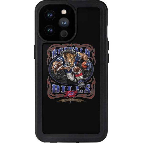 Liquid Blue NFL Buffalo Bills Running Back iPhone 14 Pro Max Waterproof Case