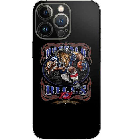 Liquid Blue NFL Buffalo Bills Running Back iPhone 15 Pro Skin