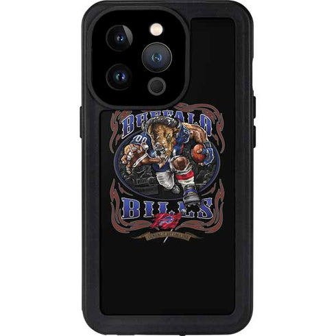 Liquid Blue NFL Buffalo Bills Running Back iPhone 14 Pro Waterproof Case