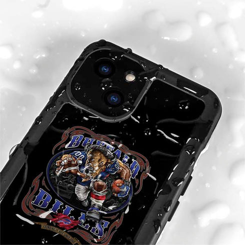 Liquid Blue NFL Buffalo Bills Running Back iPhone 15 Waterproof Case