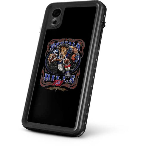 Liquid Blue NFL Buffalo Bills Running Back iPhone XR Waterproof Case