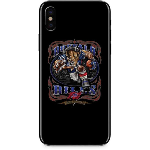 Liquid Blue NFL Buffalo Bills Running Back iPhone XS Max Skin