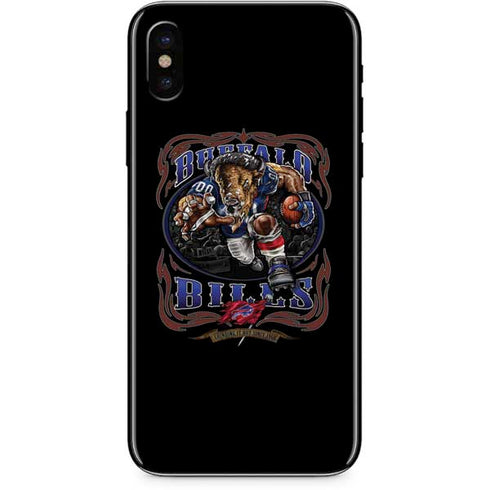 Liquid Blue NFL Buffalo Bills Running Back iPhone XS Skin