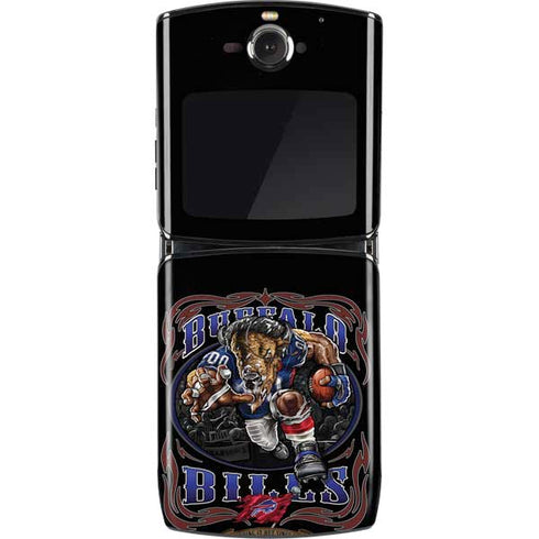 Liquid Blue NFL Buffalo Bills Running Back Motorola RAZR Skin