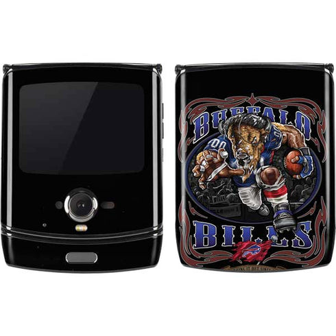 Liquid Blue NFL Buffalo Bills Running Back Motorola RAZR Skin