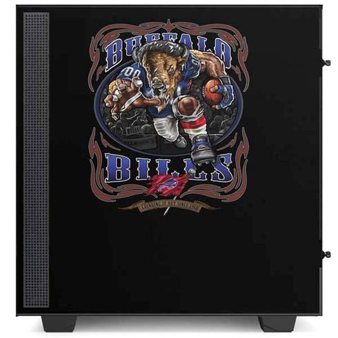 Liquid Blue NFL Buffalo Bills Running Back NZXT H510 Compact ATX Mid-Tower Case Skin