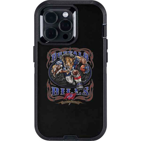 Liquid Blue NFL Buffalo Bills Running Back Otterbox Defender iPhone Skin
